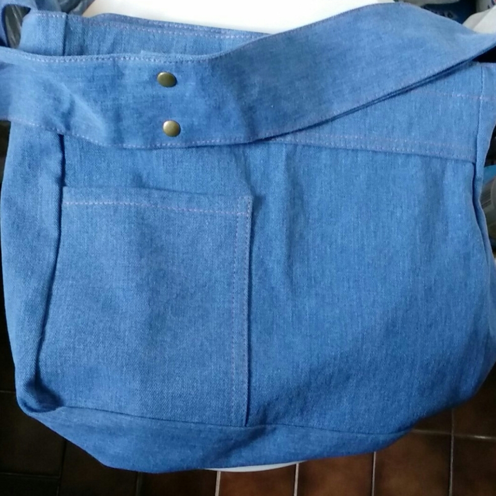 NWOT Jean-coloured Shoulder Bag